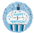 18" (45cm) 1st Birthday Cupcake Blue