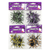 Hween Spiders 6pk Colored size: 6.5cm 4 asst. colors (1 colour per pack)