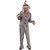 CREEPY CLOWN MAN CONTAINS HAT, COLLAR, TOP AND PANTS