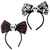 ASS HALLOWEEN DESIGN BOW ON  HEADBAND W/ COLOIR CARD