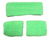 JS Headband & Wristband Set Green