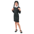 GIRL WEDNESDAY COSTUME-INCLUDING DRESS, 2A SIZES LRG & XLG