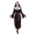 ZOMBIE NUN COSTUME-INCLUDING DRESS, HEADPIECE, BELT, 2A SIZES MED & LRG