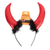 LONG HORN DEVIL HEADBAND