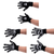 3A SKELETON GID GLOVES