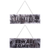 2A 48.5X15.5CM HALLOWEEN FOAM WARNING SIGN
