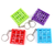 TIE TAC TOE with Keychain - 4PCS