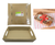 Large Brown Kraft Hamper Tray with Handles - 36CM x 25CM x 8CM