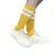 40CM YELLOW STRIPE KNEE HIGH SOCKS