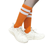 40CM  STRIPE KNEE HIGH SOCKS-ORANGE
