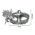 Carnival Mask Plastic-Silver