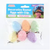 Polystyrene Egg With Clip 6pk 5cm x 3.5cm Orange, Blue, Green, Pink, Purple & Yellow Per Pack