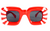 Party Glasses Chunky Stripe (Red/White)