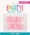 6 BABY RATTLES 2-1/2" PINK