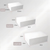Foldable White Magnetic Gift Box - L:43*34*12cm 1pc