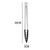Tongs Nylon Head Black 30cm