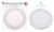 24PK White Paper Lace Round Series  Decorative Doilies - 10.5"/26.5CM  Diameter