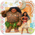 Moana 7in/17cm Square Plates 8pk