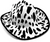 Cowboy Hat with Pattern (Cow)