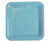 FS Square Banquet Plate 10" Pastel Blue 20pk
