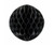 FS Honeycomb Ball Black 25cm 1pk