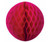 FS Honeycomb Ball Magenta 35cm 1pk