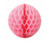 FS Honeycomb Ball Classic Pink 25cm 1pk