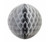 FS Honeycomb Ball Met Silver 25cm 1pk