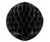 FS Honeycomb Ball Black 35cm 1pk