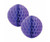 FS Honeycomb Ball Lilac 15cm 2pk