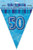 GLITZ BLUE FLAG BANNER - 50