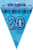 GLITZ BLUE FLAG BANNER - 30