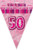 GLITZ PINK FLAG BANNER - 50