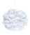 PUFF BALL 40CM 1PK WHITE