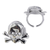 *6PK SKULL RINGS