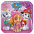 Paw Patrol Girls Luncheon Plates Square