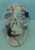 SKULL W/ SPIDERS AND WEBS AND LIGHT UP EYES