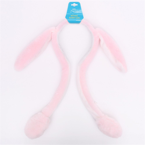 Moving Rabbitears PLUSH MOVING BUNNY EARS - Discount Party World