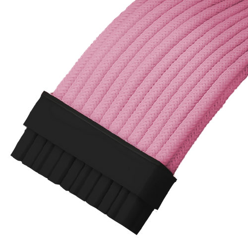 (PCIe 4.0) Individually Sleeved Cable Pack (Cherry Blossom Pink)