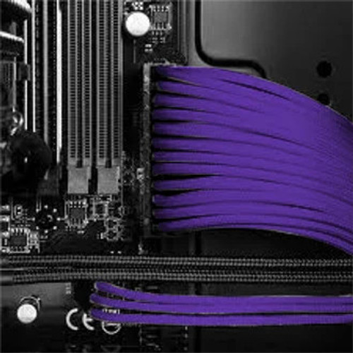 (PCIe 4.0)  Individually Sleeved Cable Pack (Twilight Purple)