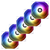 5x White High Performance A-RGB 120mm