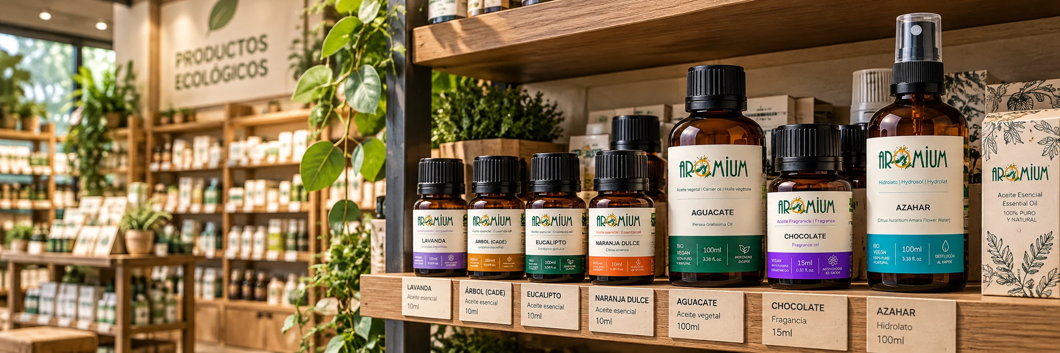 Aromium mayorista de aceites esenciales