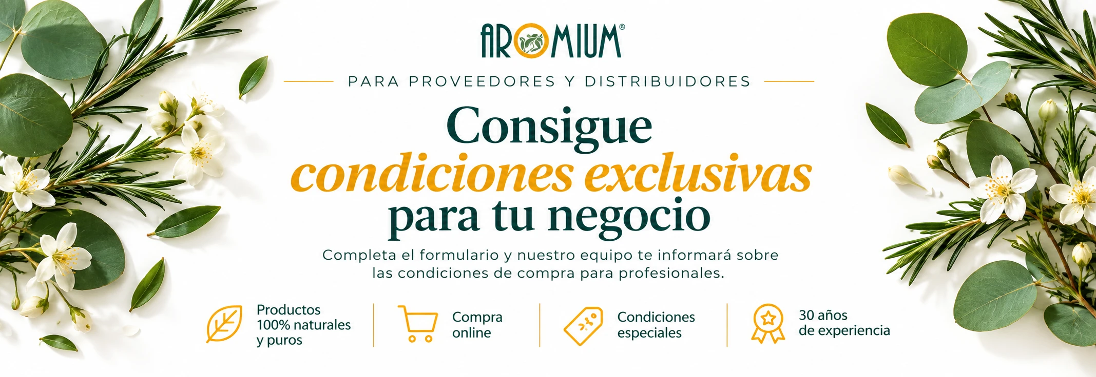 Venta de aceites esenciales al por mayor para empresas