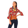 Priss Blouse - Turkey Trot Red
