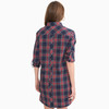 Alyssa Shirtdress Spice Plaid Navy