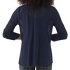 Solid Seamed Top Navy