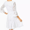 Cecelia Dress Resort White Bungalow Blossom Lace