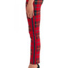 Plaidly Cooper Pull On Pant Red Plaid