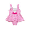 Gingham Swimsuit With Cherries Pink/White Infant