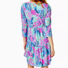 Geanna Dress Porto Blue Youve Been Spotted